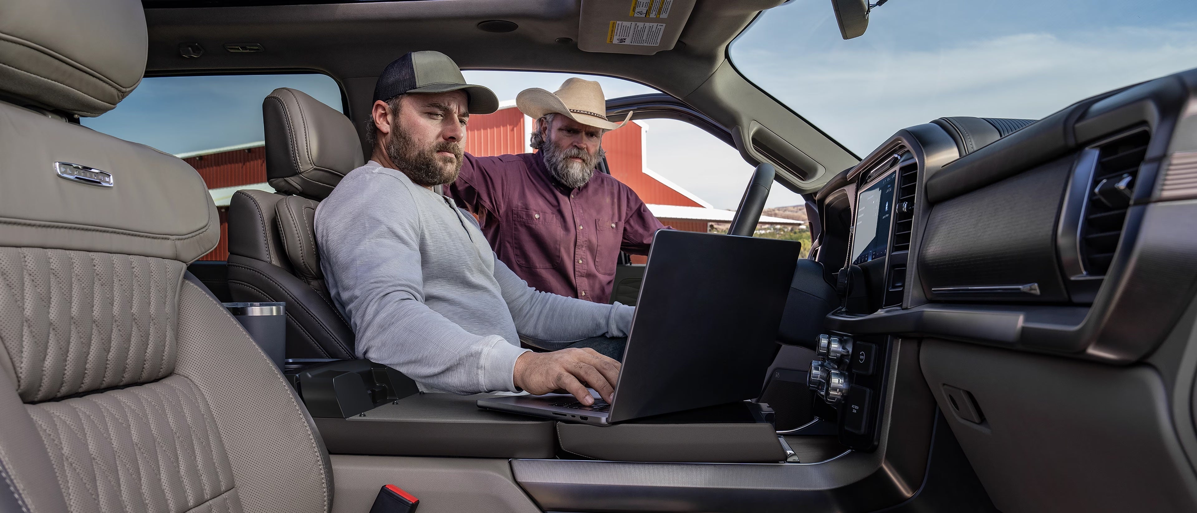 Interior of 2025 Ford F-150 for sale near Caldwell