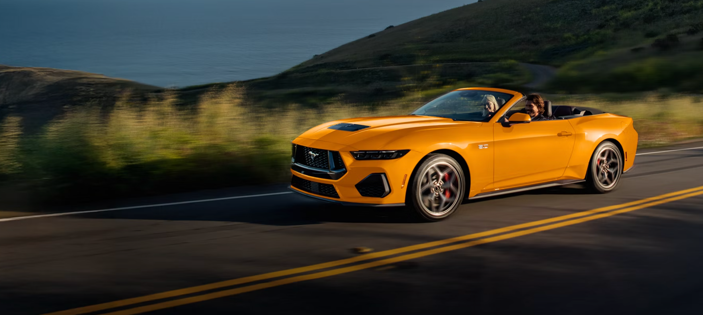 New yellow 2026 Ford Mustang in Marietta, OH