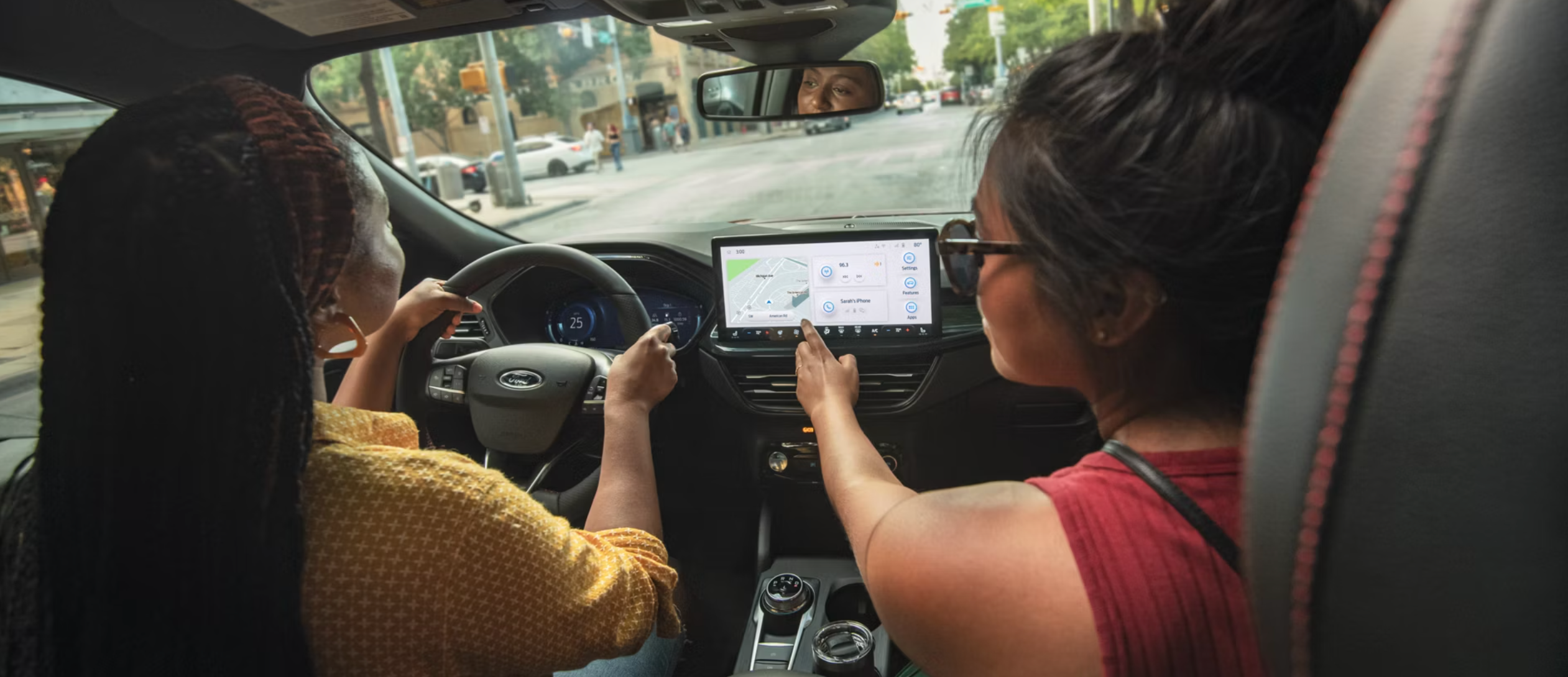 Front interior of the 2026 Ford Escape for sale near St. Marys, WV