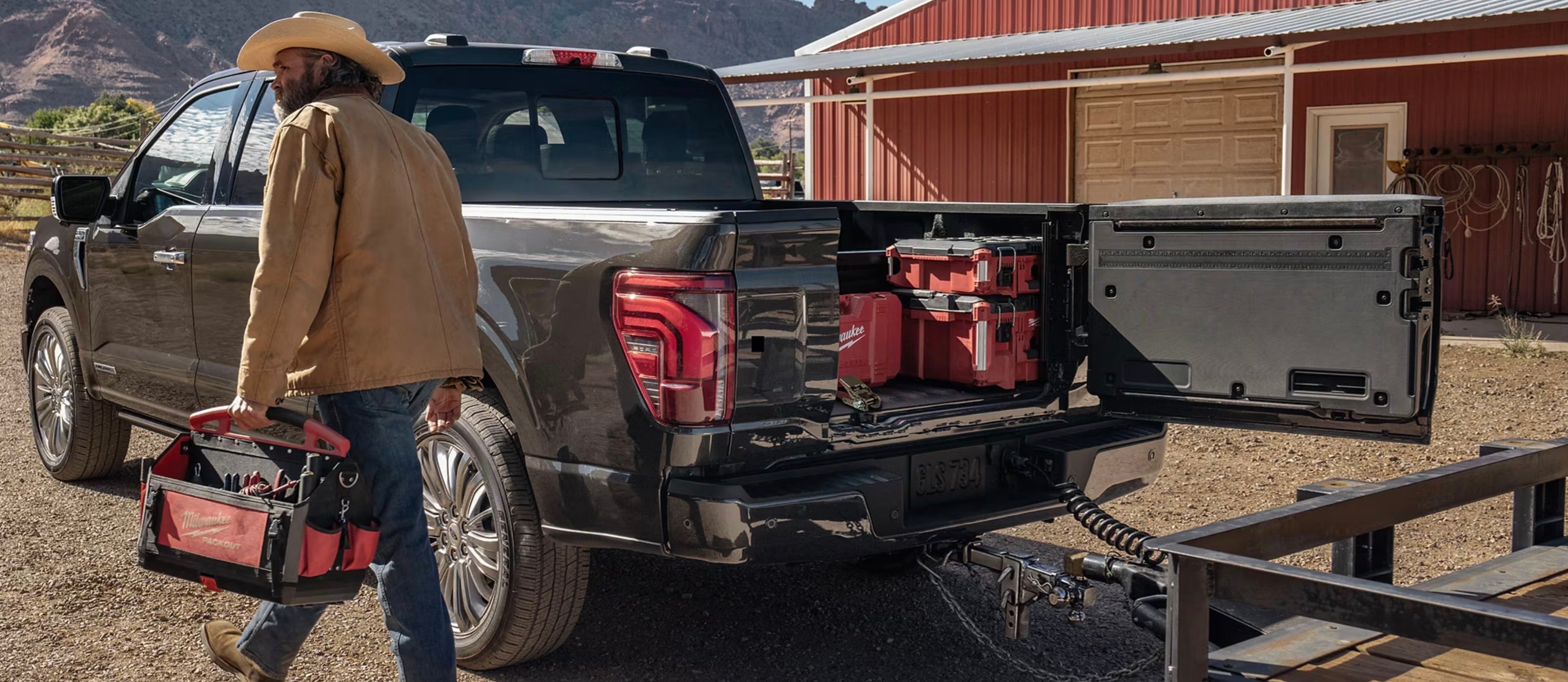 Available pro access tailgate the new 2025 Ford F-150® for sale near Parkersburg, WV