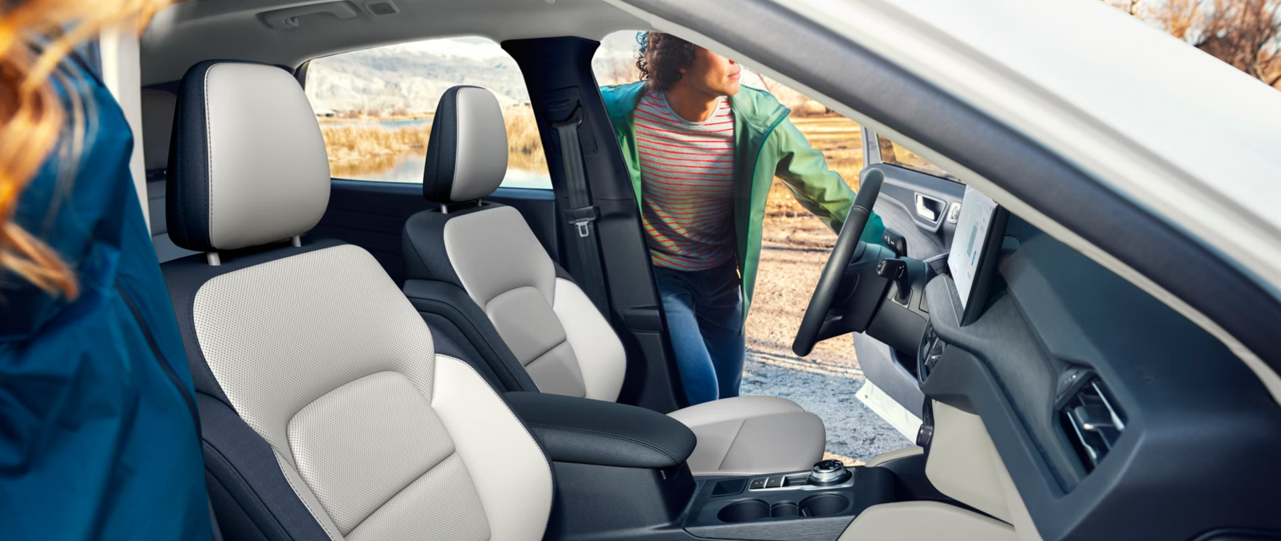 Front seat of the 2026 Ford Escape for sale near St. Marys, WV