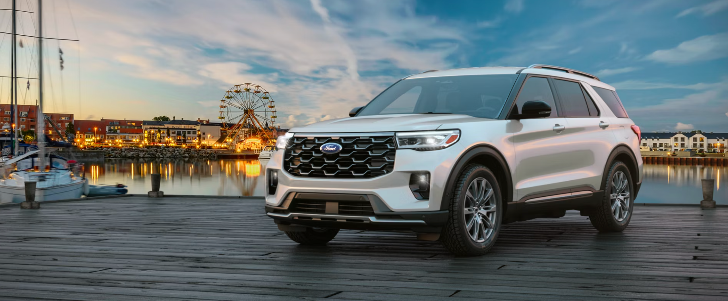 Silver 2026 Ford Explorer for sale in Marietta, OH