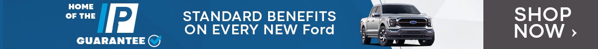 Standard Benefits on Every new Ford